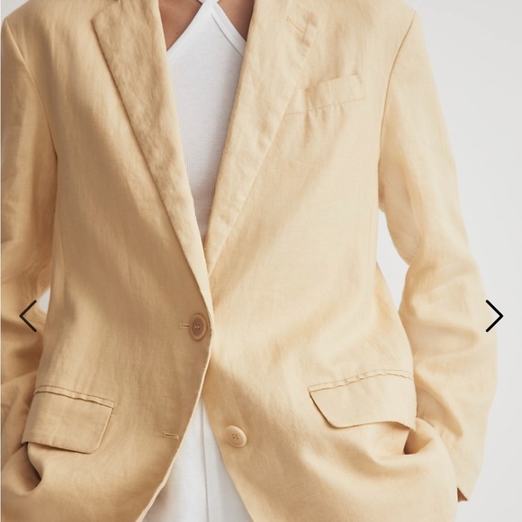 Madewell Linen Blazer - Picture 2 of 9